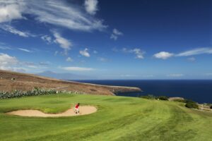 Tecina Golf La Gomera: Golfplatz mit Meerblick