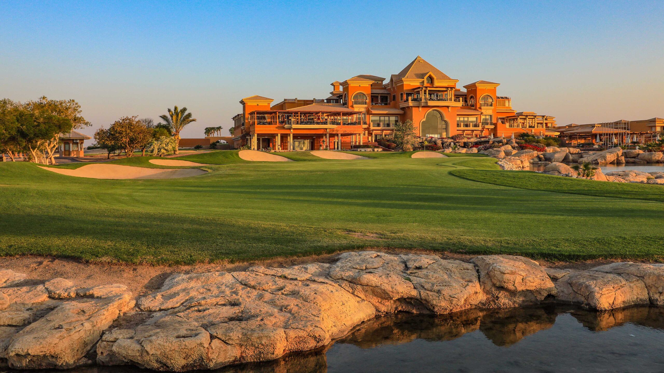 Ägypten_Golfplatz_Clubhaus