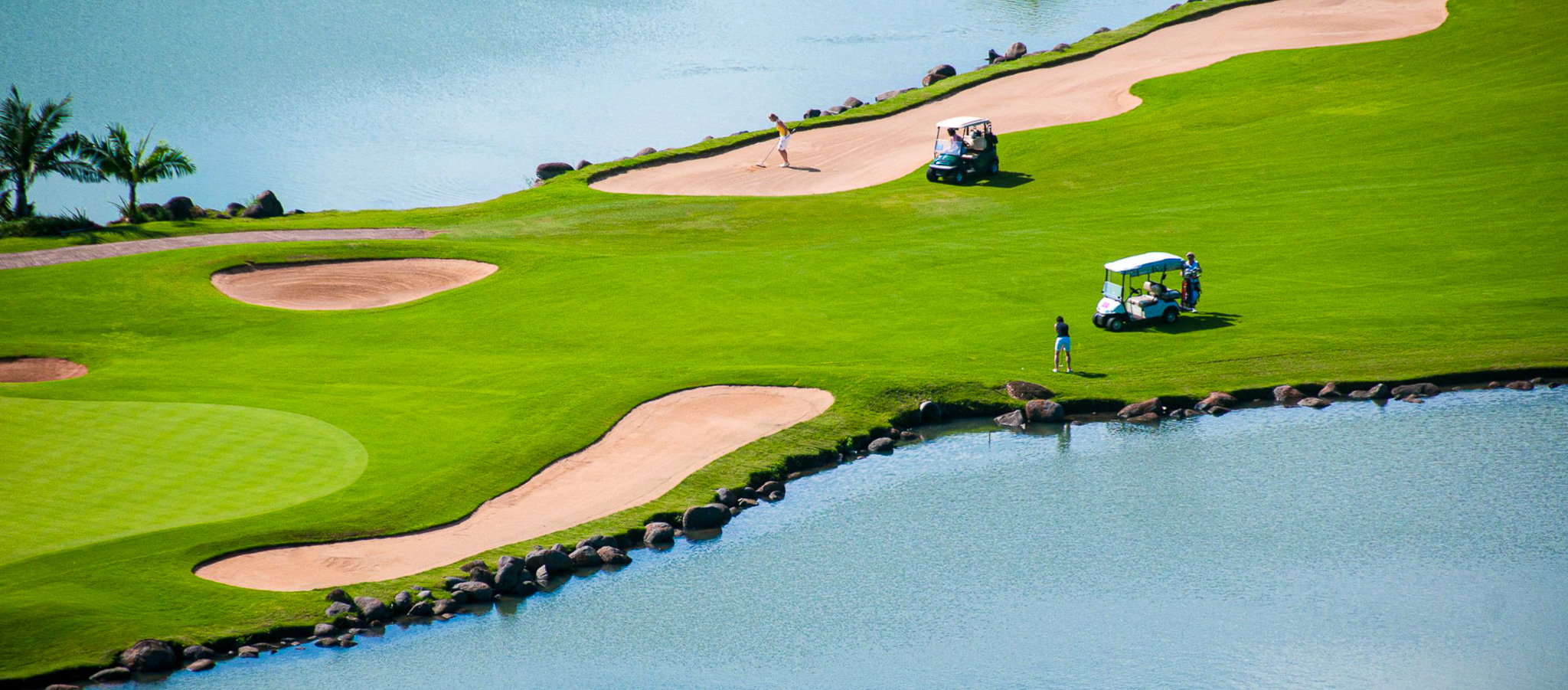 Golf auf Mauritius