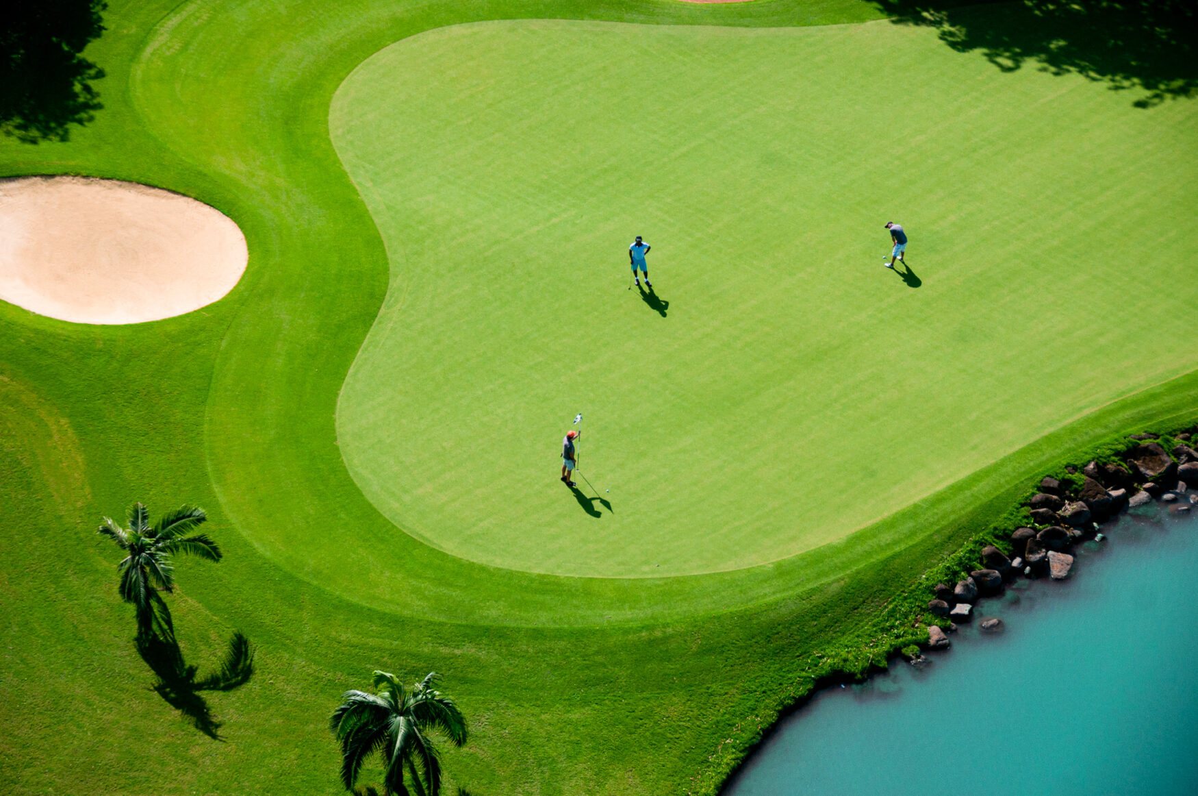 Golf auf Mauritius