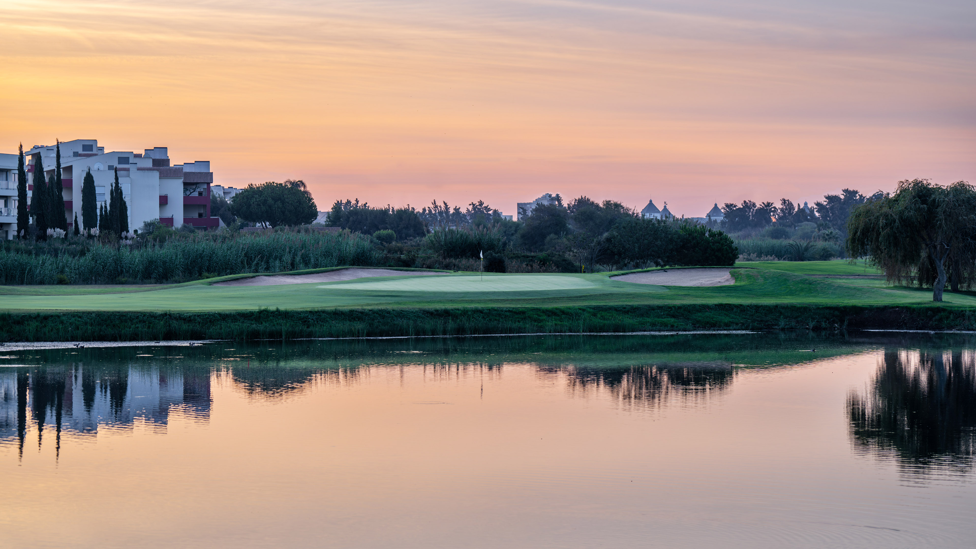 Vilamoura Golf - Laguna_Abendrot