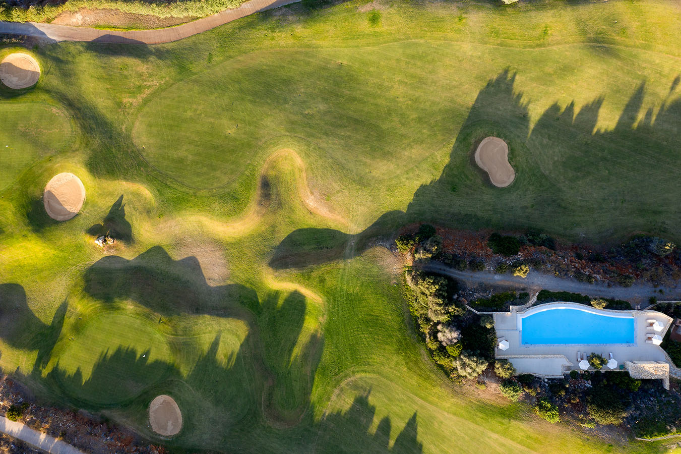 creet golf club aerial