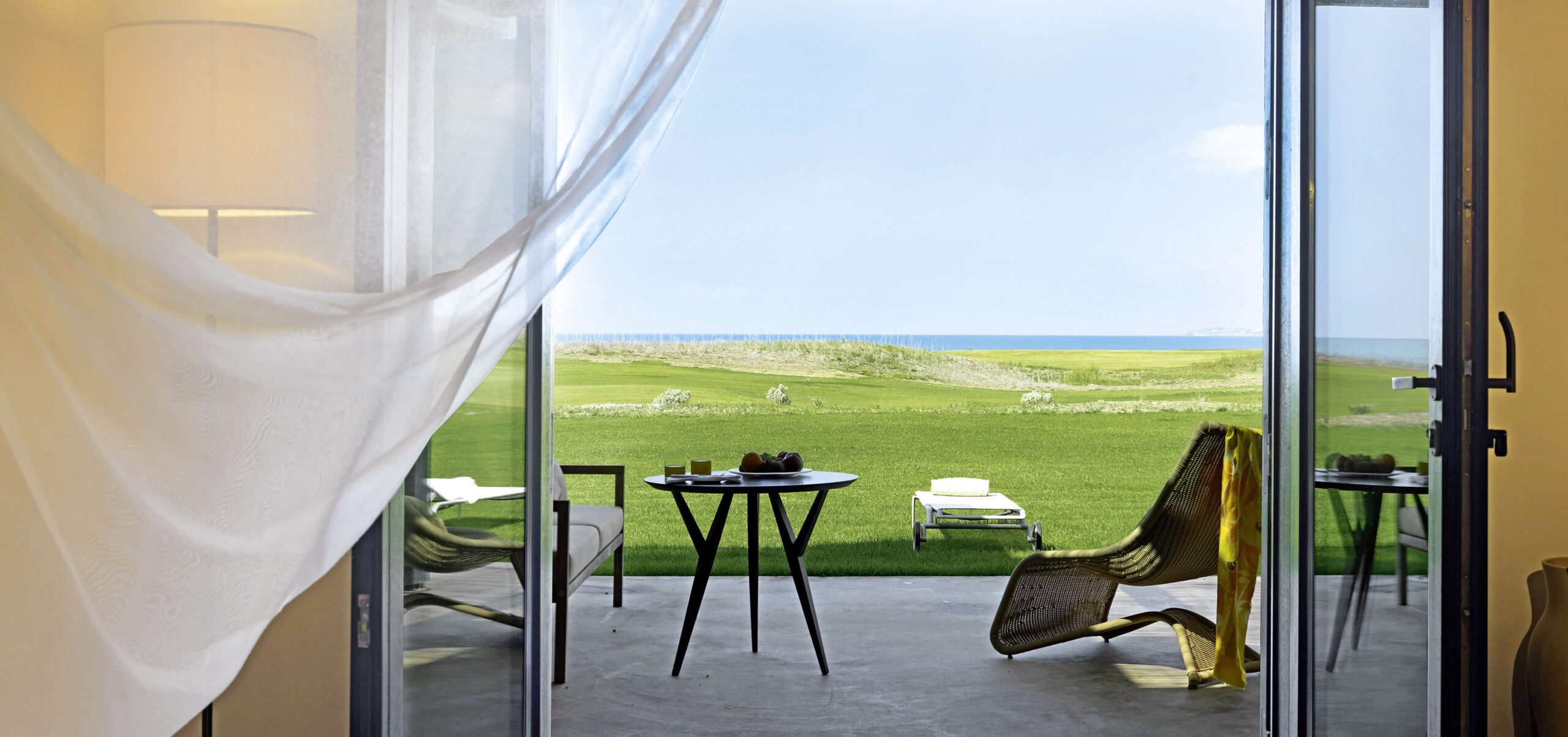 Hotel direkt am golfplatz